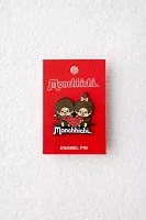 Monchhichi Heart Enamel Pin