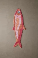 Fish Shaped Plush Tufted Runner Rug