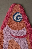 Fish Shaped Plush Tufted Runner Rug