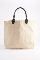 Waxed Canvas Tote Bag