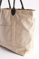 Waxed Canvas Tote Bag