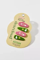 dearcloud X Moomin Comfort Crease-Free Hair Clip - Set Of 4