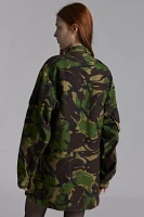 Urban Renewal Remade Rhinestone Fringe Camo Jacket