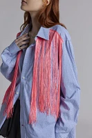 Urban Renewal Remade Fringe Button Down Shirt