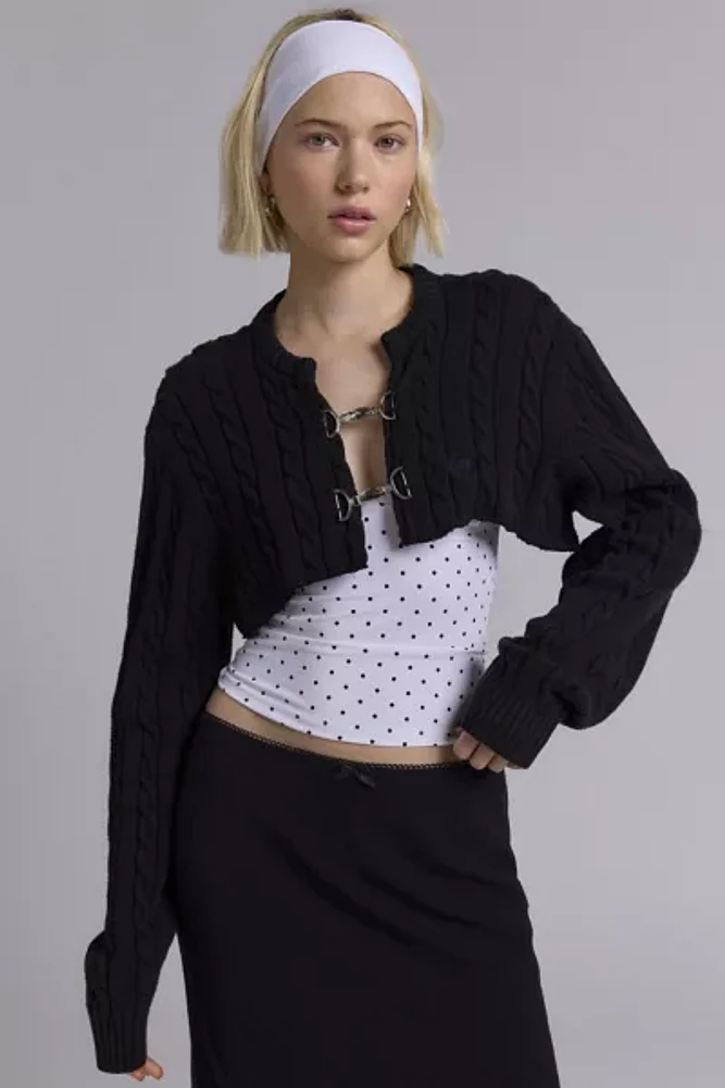 Urban Renewal Remade Cable Knit Shrug Top