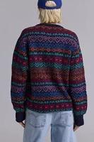 Urban Renewal Remade Zip Front Fairisle Sweater