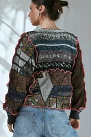 Urban Renewal Remade Pop Stitch Pieced Sweater