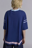 92 Football Jersey Graphic T-Shirt Dress