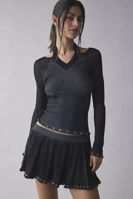 FANG NYC UO Exclusive Knit Long Sleeve Top