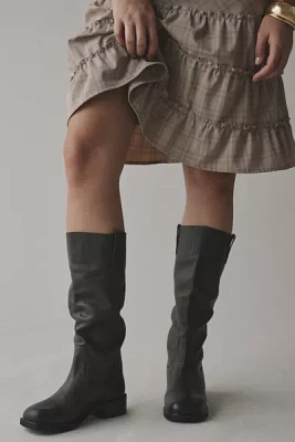 UO Tall Leather Slouch Boot