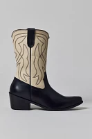 UO Leena Two-Tone Cowboy Boot