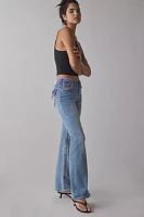 True Religion Becca Mid-Rise Bootcut Flap Jean