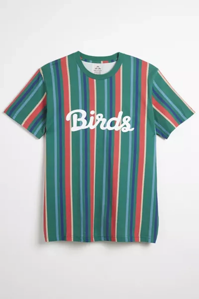 Birds Of Condor Stripe Pattern Tee