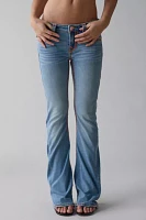 True Religion Joey Low-Rise Super QT Flap Flare Jean