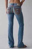 True Religion Joey Low-Rise Super QT Flap Flare Jean