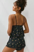 Out From Under Lola Satin Flyaway Cami & Micro Short Set