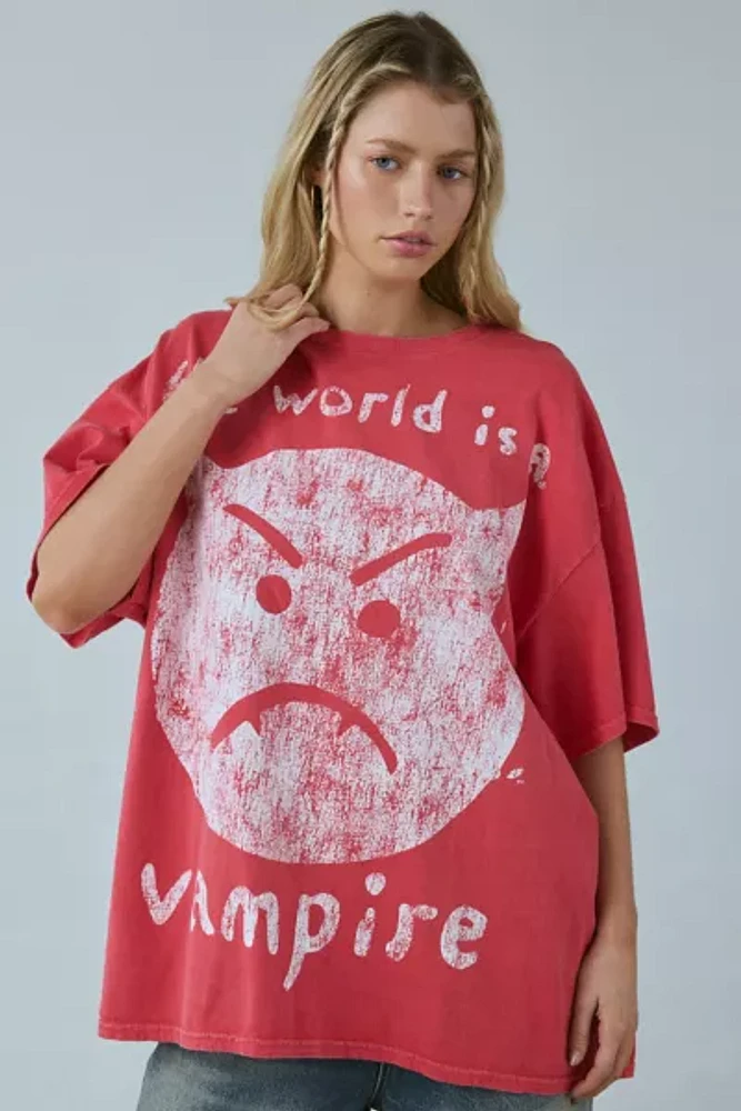 Smashing Pumpkins The World Is A Vampire Graphic Tee