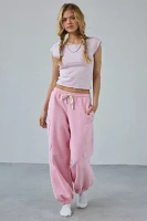 Out From Under Brenda Heart Patch Jogger Sweatpant