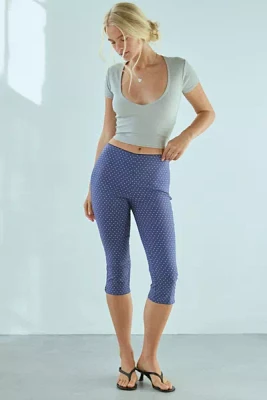 Kimchi Blue Ellie High Rise Stretch Capri Pant