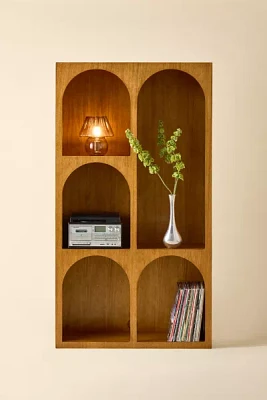 Alva Arch Cutout Bookshelf