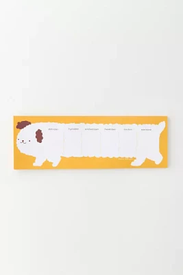 Dog Weekly Planner Notepad