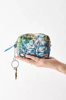 Mini Quilted Pouch Keychain