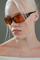 Lindsay Plastic Shield Sunglasses