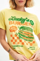 Lucky’s Burgers Graphic Slim Tee