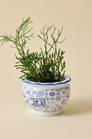 Mariana Tile Pattern Ceramic Planter