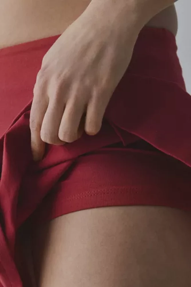 Out From Under Prep School Pleated Micro Mini Skort