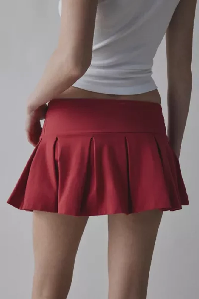 Out From Under Prep School Pleated Micro Mini Skort