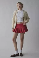 Out From Under Prep School Pleated Micro Mini Skort