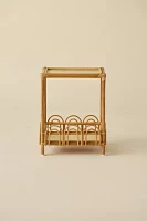 Zoe Looping Rattan Storage Side Table