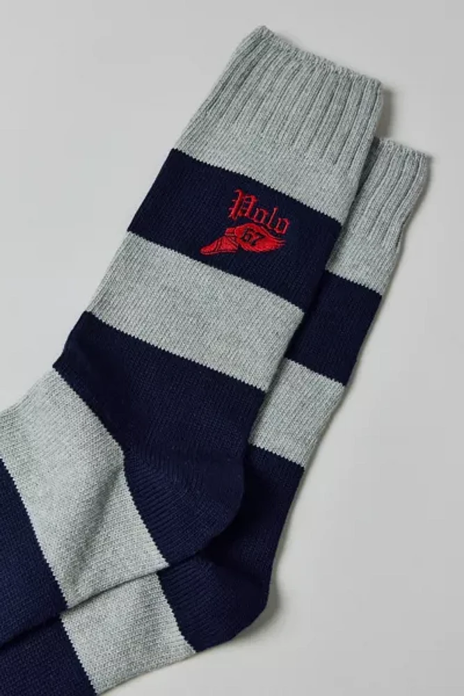 Polo Ralph Lauren Rugby Stripe Crew Sock