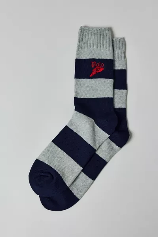 Polo Ralph Lauren Rugby Stripe Crew Sock