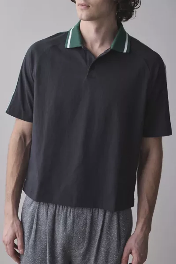 Standard Cloth  Boxy Cotton Polo Shirt