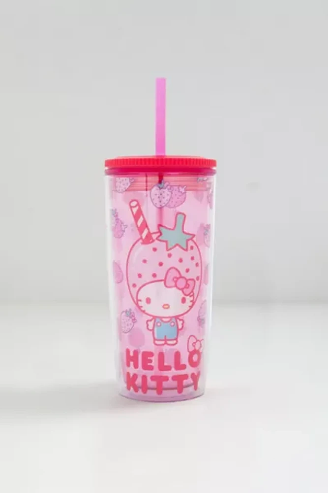 Sanrio Hello Kitty Strawberry Tumbler