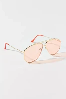 Levi Metal Aviator Sunglasses