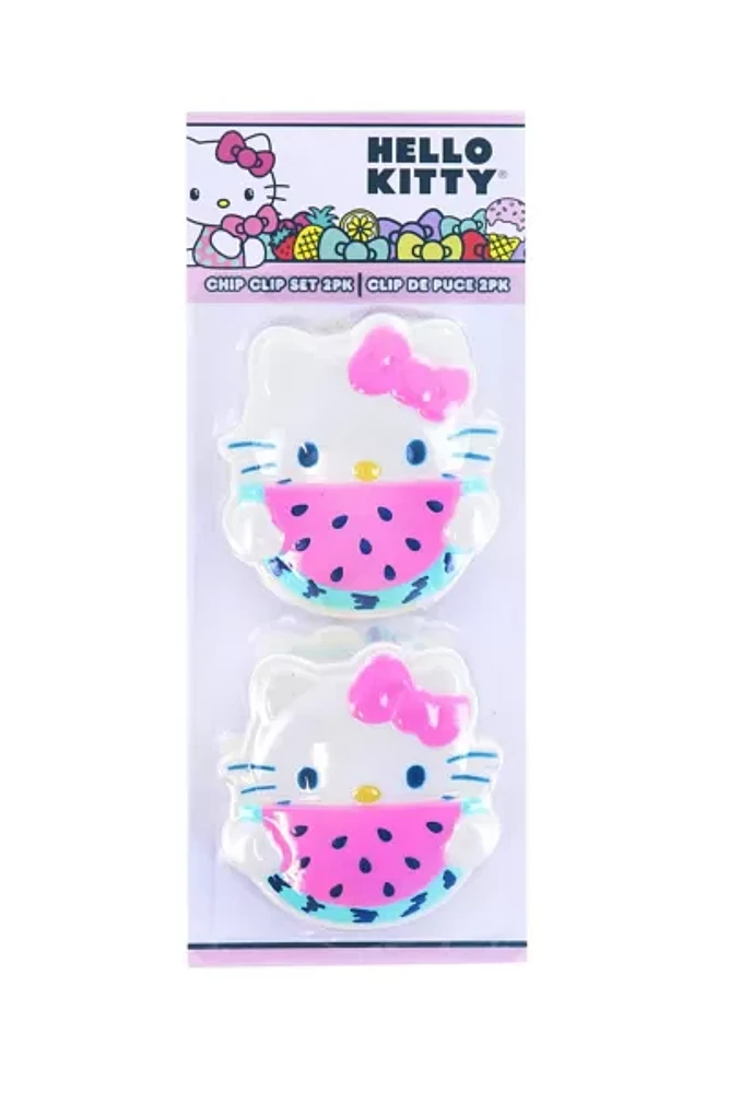 Sanrio Hello Kitty Watermelon Chip Clip Set