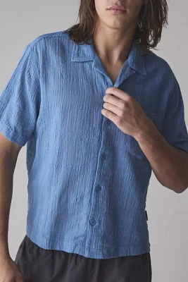 Standard Cloth Liam Textured Gauze Button-Down Shirt
