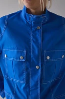 BDG Clarence Nylon Utility Moto Jacket