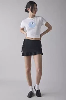 Kimchi Blue Sienna Side-Tie Wrap Ruffle Mini Skort