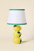 Stacked Lemon Ceramic Table Lamp