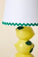 Stacked Lemon Ceramic Table Lamp