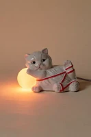 Tangled Yarn Cat Sculpture Table Lamp