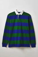 Polo Ralph Lauren Stripe Pattern Long Sleeve Rugby Shirt