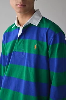 Polo Ralph Lauren Stripe Pattern Long Sleeve Rugby Shirt