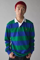 Polo Ralph Lauren Stripe Pattern Long Sleeve Rugby Shirt