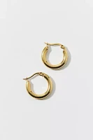 Stainless Steel Mini Tube Hoop Earring