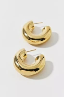 Stainless Steel Mega Chubby Hoop Earring